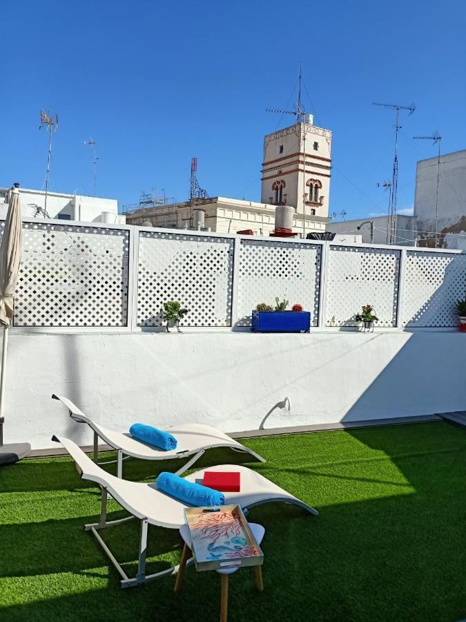 Apartamento Ático Terraza Torre Tavira Cádiz Exterior foto